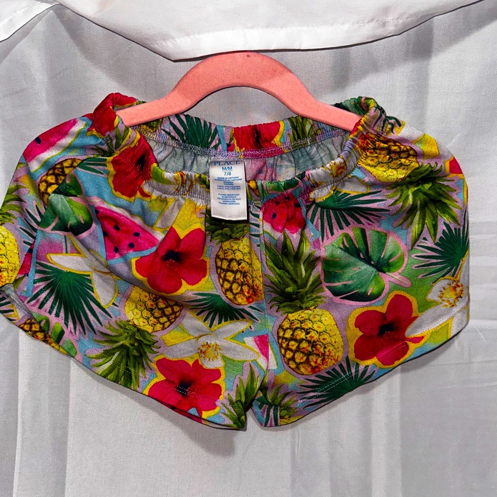 The Children’s Place, purple and multicolor, pajamas 7/8, 100% polyester